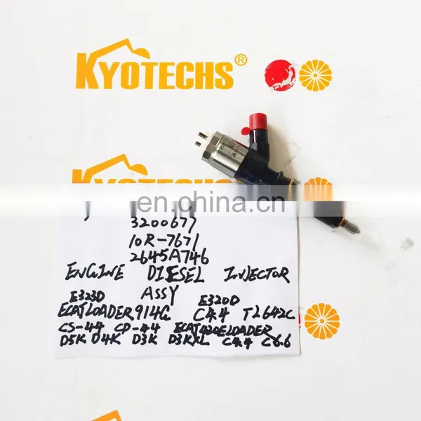 320-0677 10R-7671 2645A746 Engine Injector C4.4 C6.6 D5K D4K D3K D3KXL CS-44 photo-3