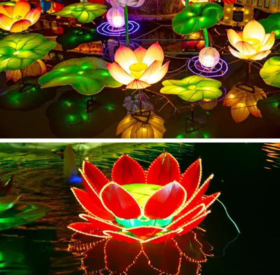 Chinese Traditional Handmade Festival Lantern Zigong Decorative Colorful Lantern Festival Show photo-2