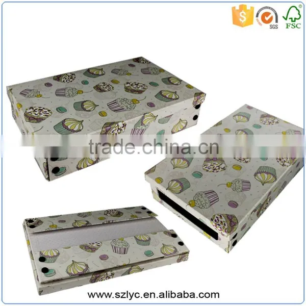 OEM Multipurpose DIY Foldable Cardboard Storage Box for Package photo-3