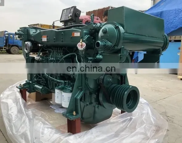 Original Sinotruk WD615C 160hp Marine Diesel Engine WD615.61C04S With Turbo and Intercooler photo-5