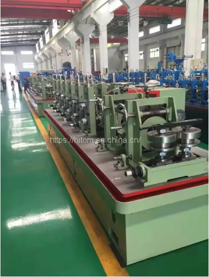 Carbon Steel High Frequency Straight Seam Hollow Section Manufacturing Line photo-2