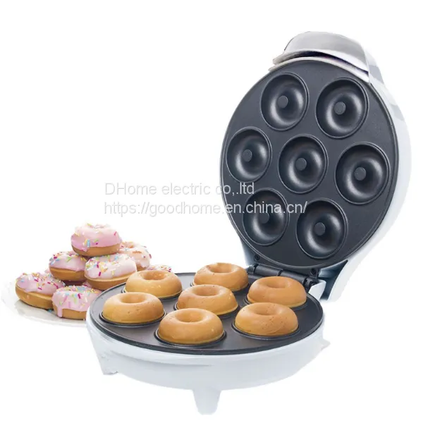 Three-in-one Automatic Double-sided Heating and Coating Free Multifunctional Household Doughnut Machine（Wechat:13510231336） photo-3