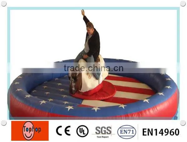 Challenging Inflatable Rodeo Bull for Strength Activities for Adults photo-3