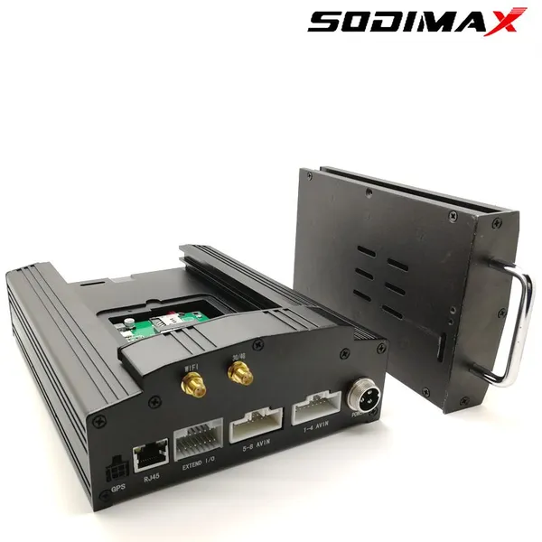 School Bus 8ch Ahd Camera Video Surveillance Cctv Dvr Alarm System for Vehicle Security photo-4