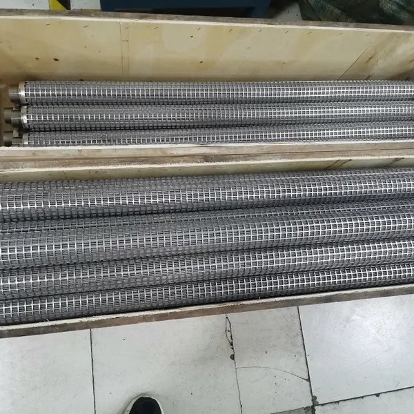 Metal Pleated Sintered Felt Polymer Candle Filter Element Used in Polyester Melt Filtration System photo-4