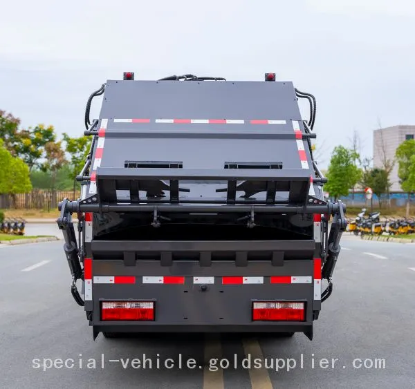 Advanced Fourth-Generation D6 multi-function compressed garbage truck - Waste Management Excellence