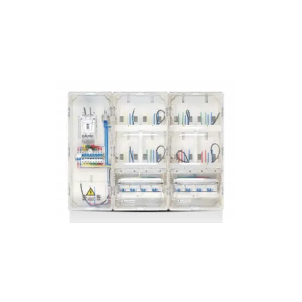Big Size Single Phase Plastic Meter Distribution Cabinet With Main Control Box