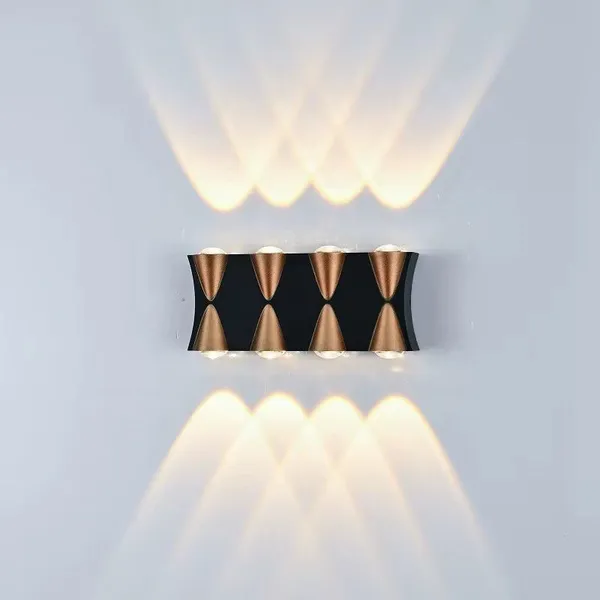 Modern Exterior Light Led Porch Lights Outdoor up Down Hallway Waterproof Wall Washer Lamp for House Villa Entryway Corridor photo-1