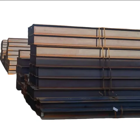 S235 Standard Size Galvanized Structural Steel Beams I Beam H Beam Construction Price Per Ton H and I Beam Steel