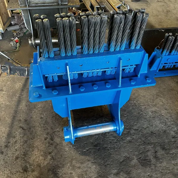 Excavator Attachment Steel Brush, Tunnel Invert Cleaning Three-row Four-row Custom Factory photo-2