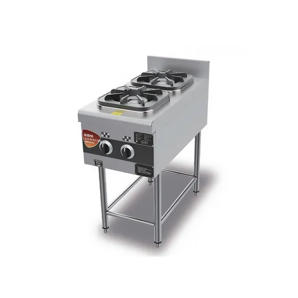 Natural Gas 2-Burner Clamp Stove