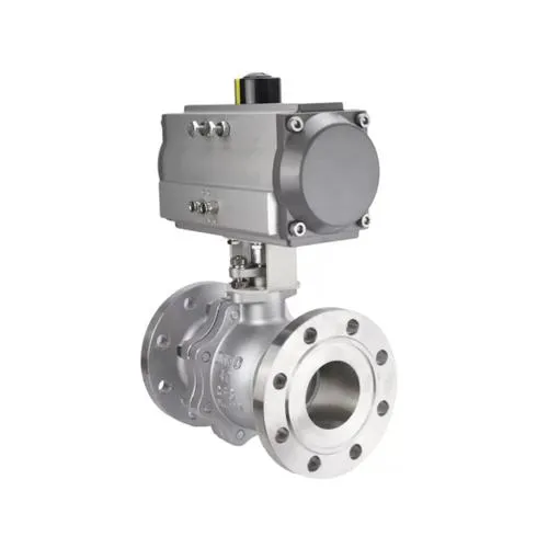 Ultra Low Price Pneumatic Flange Ball Valve Stainless Steel Ball Valve photo-3