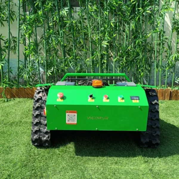 Vigorun VTLM600 Gasoline Mower, Loncin 224CC Gasoline Engine Automatic Grass Brush Cutter Robot for Mountainsides photo-5
