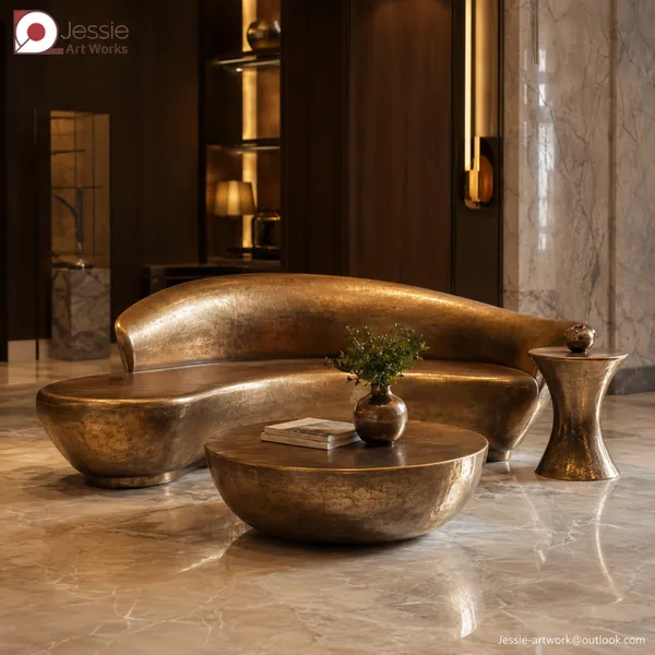 Custom Brass Bar Counter Furniture photo-2