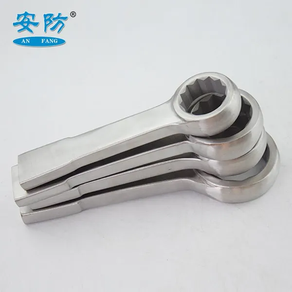 Non-Magnetic Striking Box Wrench 15 Degree Offset for Anti-Static Explosive Environments photo-2