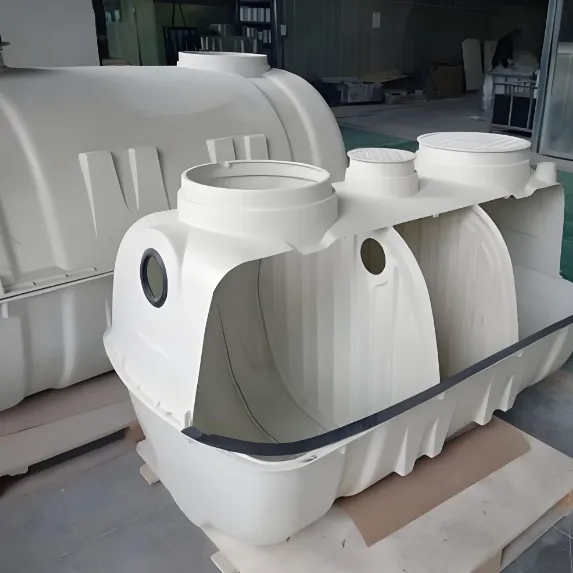 Eco-Friendly FRP Septic Tank for Rural Areas Wastewater Treatment