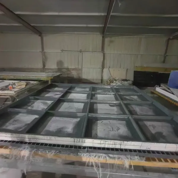 Poultry Hatchery FRP Grating Moisture Resistant Anti Slip Egg Incubation Room Floor Panel