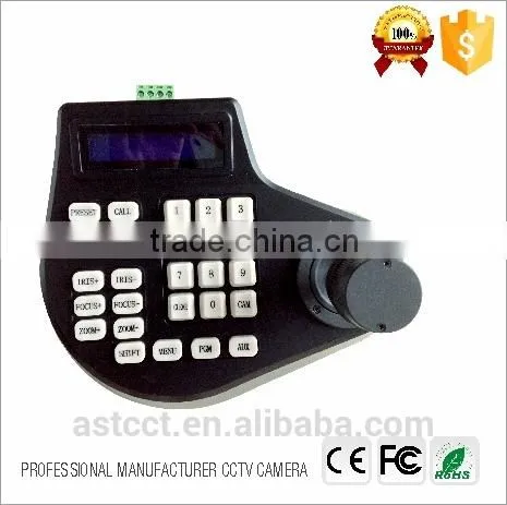 3 Axis 3D Dimension Joystick CCTV Mini Keyboard Controllers for PTZ Speed Dome Camera Support Pelco-D Pelco P Protocol photo-5