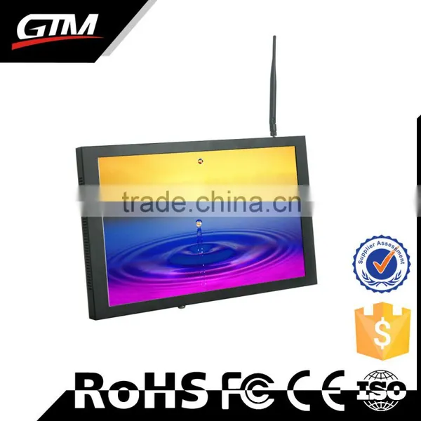 72 Inch High Brightness LCD panel wall mounts for Touch Screen information digital signage kiosk for advertising