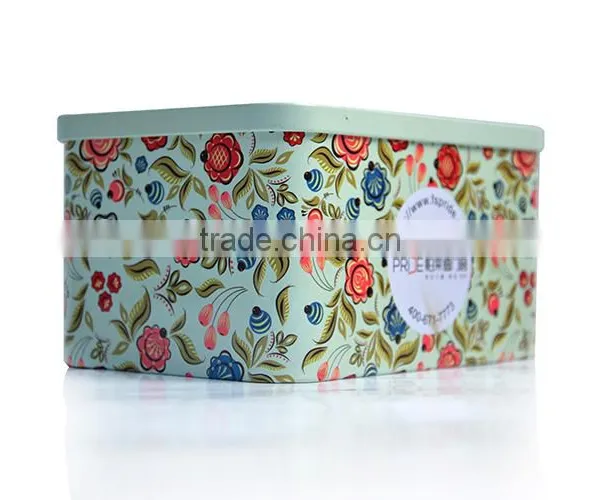 Napkin Tin Boxes,tin Box With Window,favorable Rectangular Soap Tin photo-3
