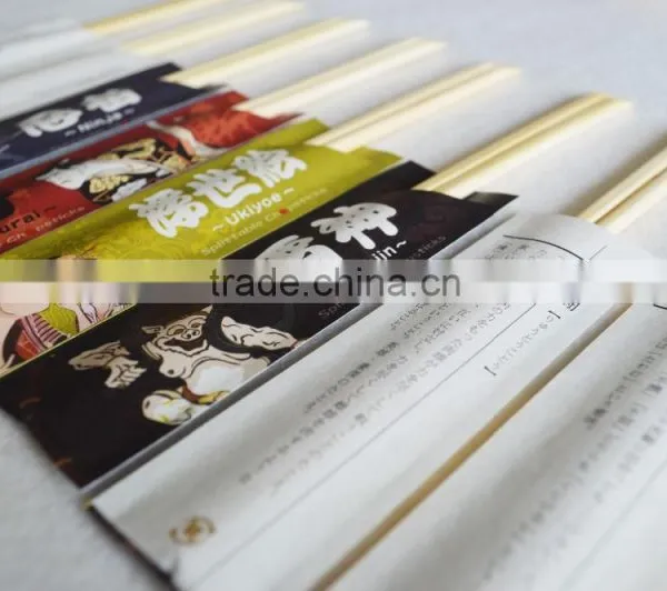 Half Wrapped on Carton,100 Pairs/PE Bag 20-30 Bags/carton (regular Packing), Sleeve, Disposable Bamboo Chopsticks