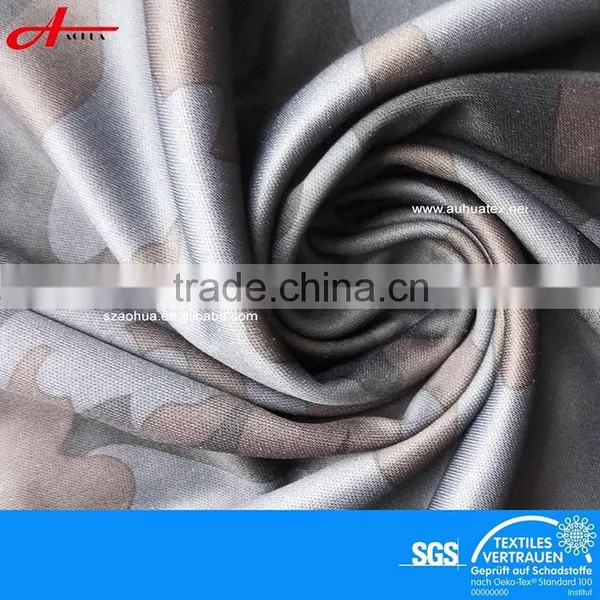 Heat Transfer Camouflage Printed Knitted Fabric photo-4