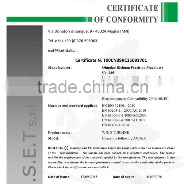 50KW Low RPM, PMG (Permanent Magnet Generator) photo-5
