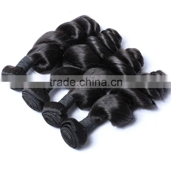 Peruvian Hair Overnight Shipping Hair With Frontal Closure Loose Wave Frontal photo-3