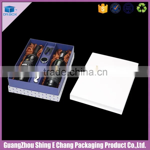 Manufacturer High End Cardboard Wine Carrier Box photo-2