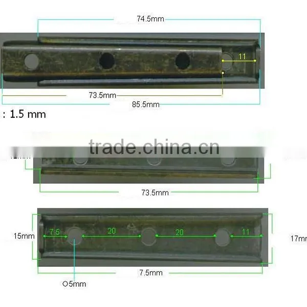 MIT High Quality 3 Inch Great Strength Sofa Bed Connector Hinges photo-2