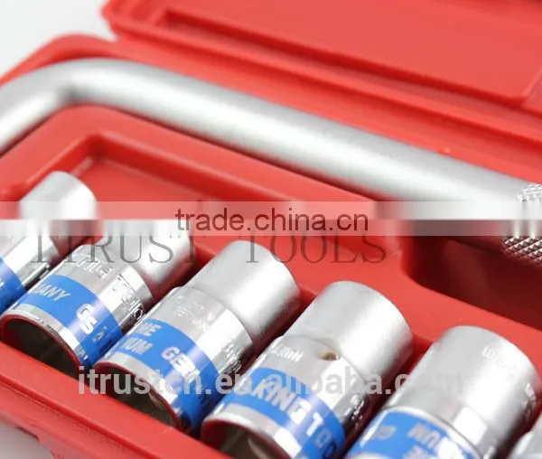 10PCS 1/2" Plastic Box Socket Set 4010AABP GS KING TOOLS Made in Taiwan photo-4