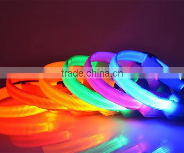 Dog Small-Scale LED Collar Light-up Flashing Glow Dog Collars photo-3