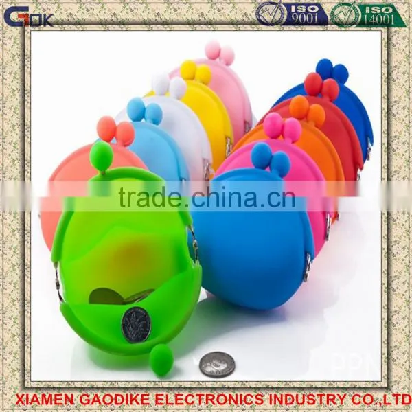 Purple Color Custom Silicone Coin Purse photo-4