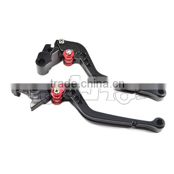 BJ-LS-003 Black Cnc Double Motorcycle Clutch Brake Lever for VFR750 1991-1997 photo-3
