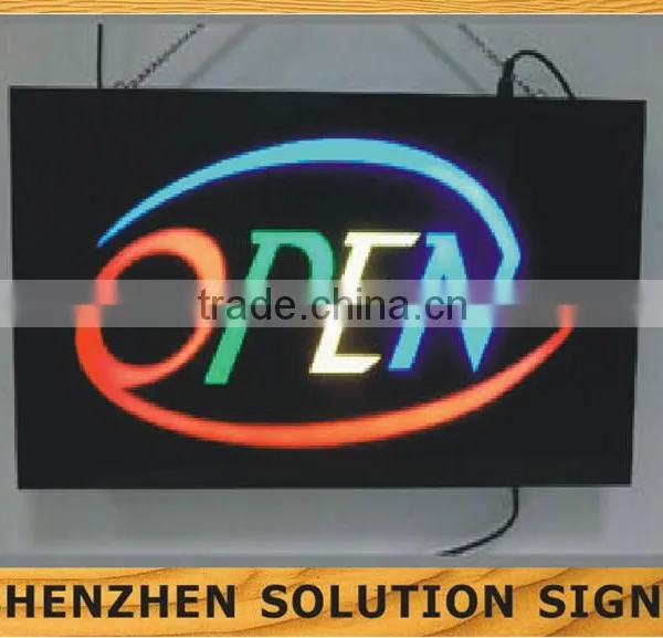 Super Bright Open Led Sign With Flashing Open Led Sign Lights photo-4
