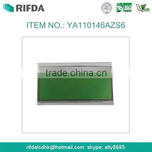 Yellow Green STN 8x2 Character Outdoor Lcd Display