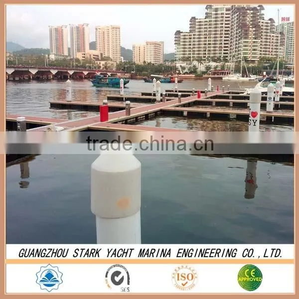 Marina Plastic Pile Cap for Floationg Dock photo-3