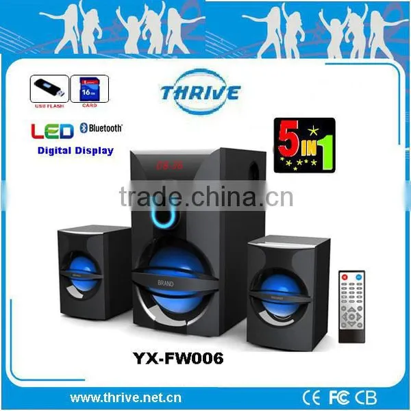 LED Wireless System Active 2.1 Speaker photo-3