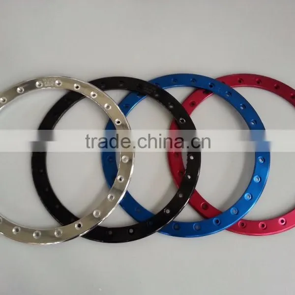 15" Aluminum Painted Anodized Colorful Beadlock Ring
