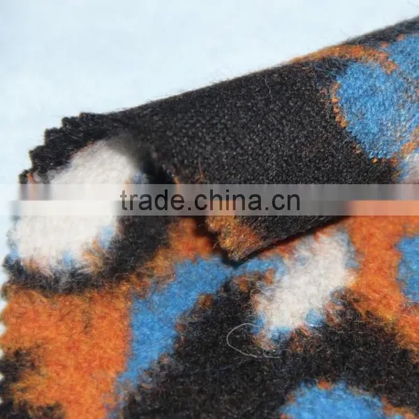 Animal Jacqard Wool Knit Fabric for Coat photo-3