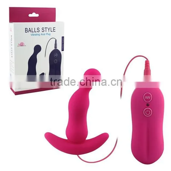 Ultimate Experience Fit With Balls Style Vibrating Anal Plug Sex Toys For Women photo-3