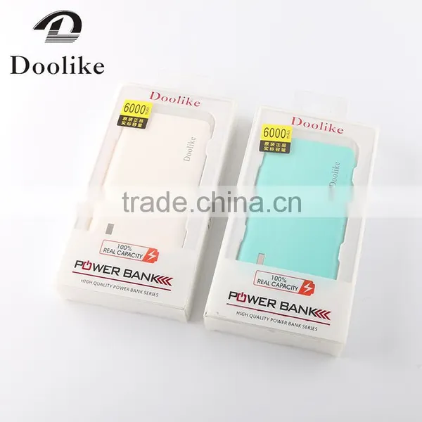 Doolike Newest Design Led Flashlight Dual Usb New Power Bank 8000mah photo-4