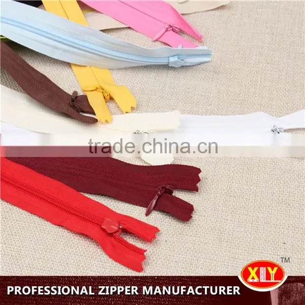 2015 Hot Sale Polyester Tape Invisible Zipper , Wedding Dress Zipper photo-3