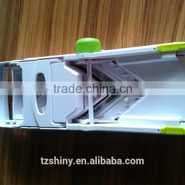 2016 Premium Smart Slicer Plastic Julienne Slicer Stainless Steel Mandoline Slicer With Hand Guard photo-5