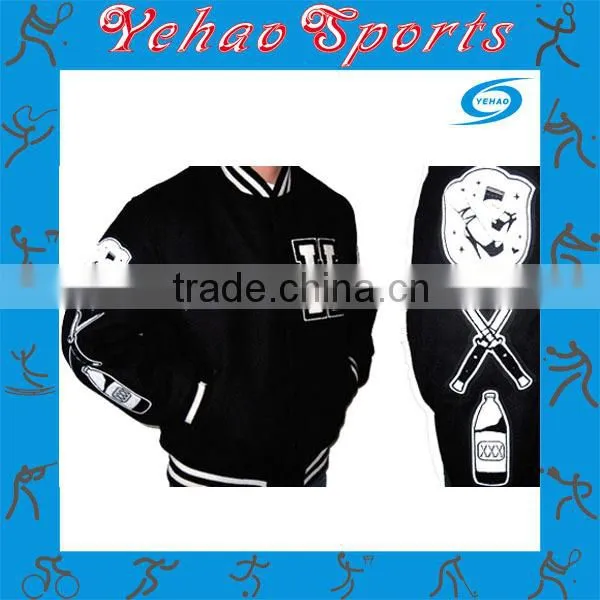 Hot Selling Popular Custom Made College Varsity Jacket photo-6