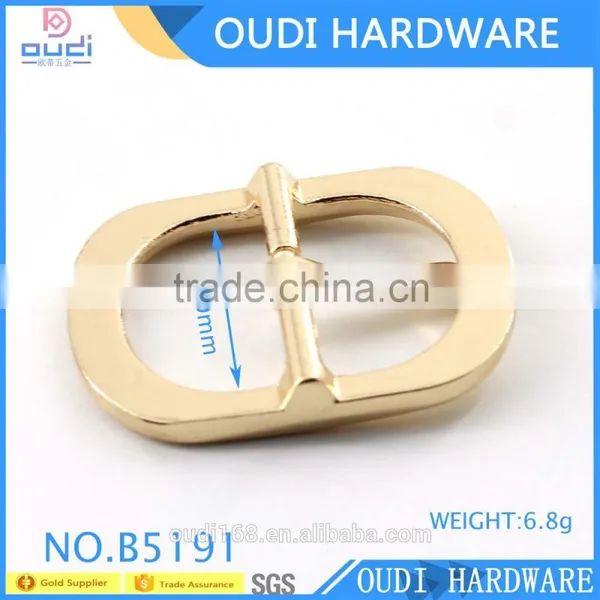 Korea Wholesale Laides Handbags Accessories Zinc Alloy Egg Ring Pin Buckles For Bag photo-4
