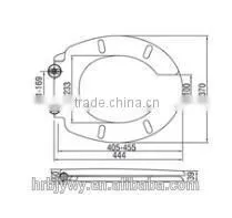 Commercial Open Seat UF Cover JY7243-UF photo-2