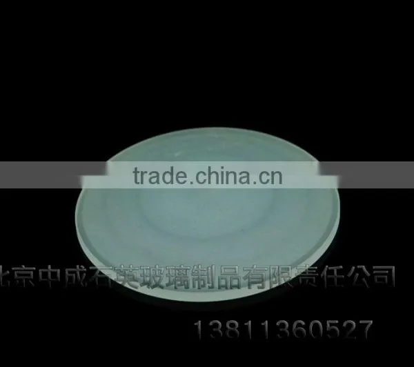 Synthetic Fused Silica Clear Quartz Glass Square Glass Plate photo-2