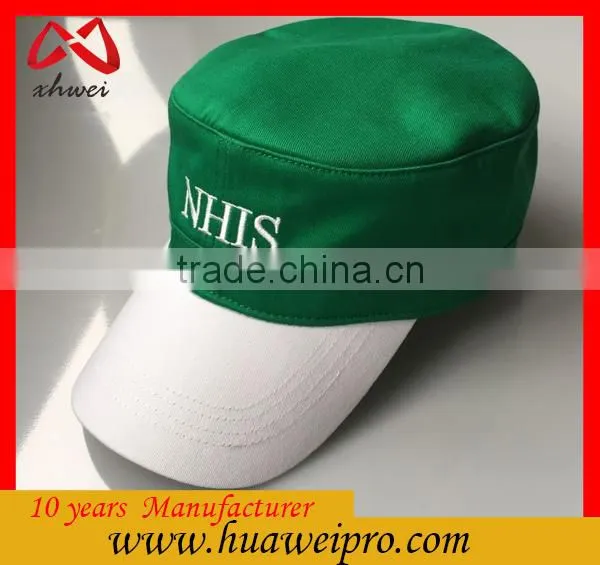 China Custom Embroidery Army Green Washed Military Cap photo-5