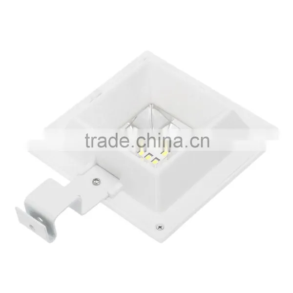 3W 6LED Solar Powered PIR Motion Sensor Wall Mount Lamp Security Outdoor Light Bright/Dim Mode for Garden Door Street Path Yard photo-5
